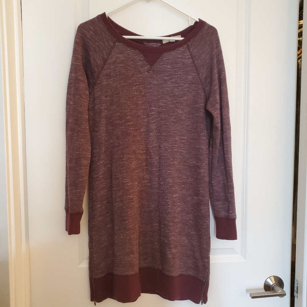 💜BR sweatshirt dress